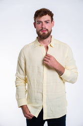Camisa Hombre de Lino Nautica Camisas
